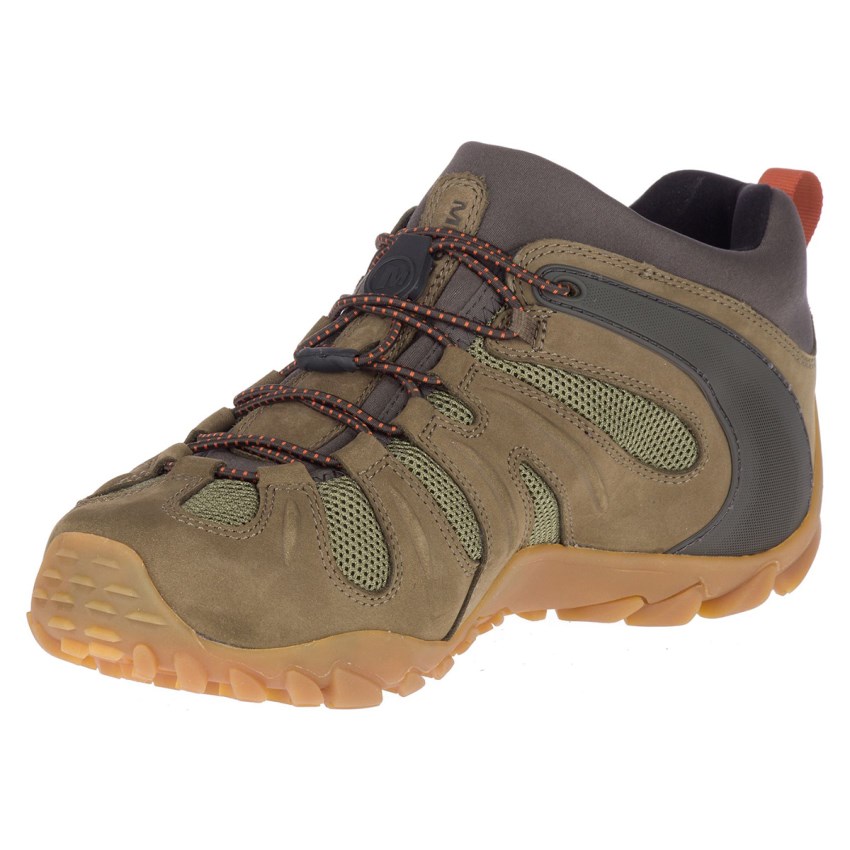 Chaussures Randonnée Merrell Chameleon 8 Stretch Vert Foncé Olive Homme | E.S.DSCF